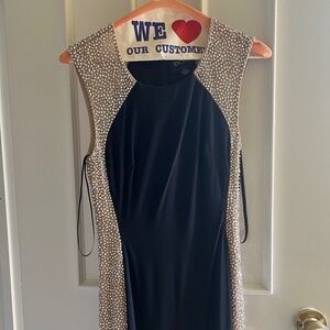 Xscape rhinestone gown